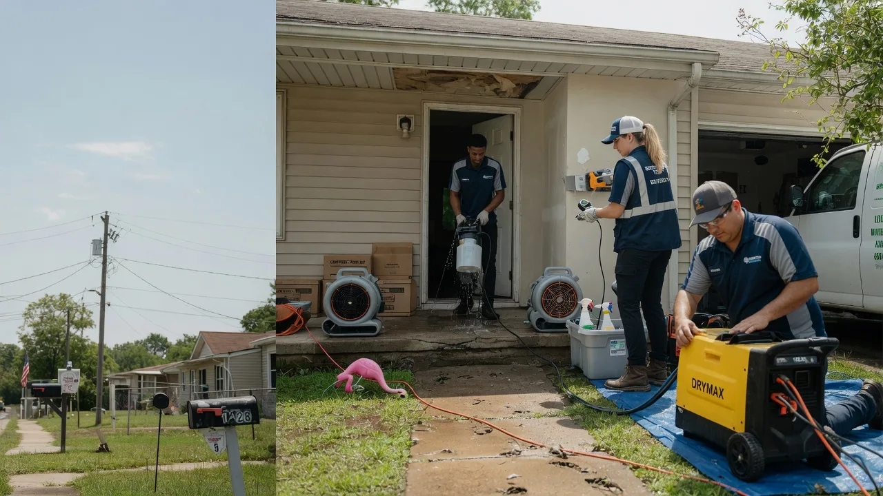 Storm Damage Water Removal in Garden City, TX near me
